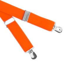 NANDY Dětské šle s kalhotami pro věk 1-5 let - oranžový