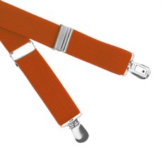 NANDY Dětské šle s kalhotami pro věk 1-5 let - oranžová