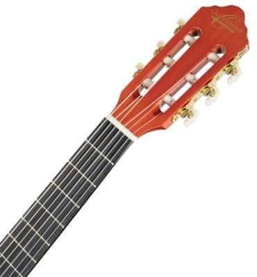  oscar schmidt gyönyörű akusztikus gitár 580 mm menzúra rétegelt test félfényes felületkezelés alkalmas pengetővel és ujjal történő játszásra is 