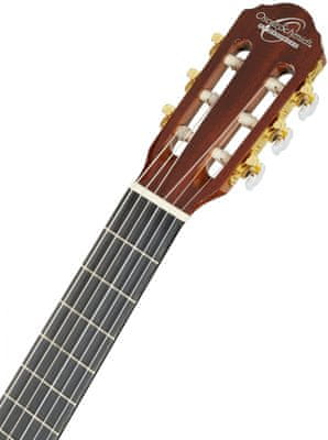  krásná akustická kytara oscar schmidt menzura 648 mm vrstvený korpus lesklá povrchová úprava vhodná pro hru trsátky i prsty 