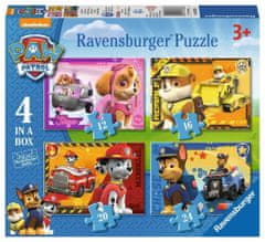 Ravensburger Puzzle Tlapková patrola: Hrdinové 4v1 (12,16,20,24 dílků)