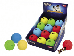 Nobby Gumový míč na snacky pro psy 12ks