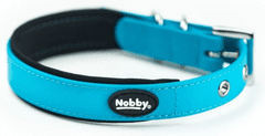 Nobby Obojek pro psa z PVC Cover M modrý