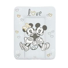 Ceba Baby CEBA Podložka přebalovací měkká na komodu 50x70 Disney Minnie & Mickey Grey