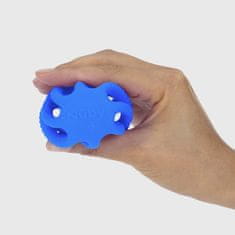 Nuby Kousátko kulička silikonová 3m + modrá