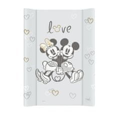 Ceba Baby CEBA Podložka přebalovací s pevnou deskou COMFORT 50x70 Disney Minnie & Mickey Grey