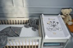 Ceba Baby CEBA Podložka přebalovací s pevnou deskou COMFORT 50x70 Disney Minnie & Mickey Grey