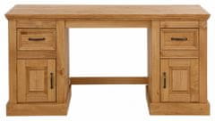 Danish Style Pracovní stůl Yvet, 150 cm, borovice