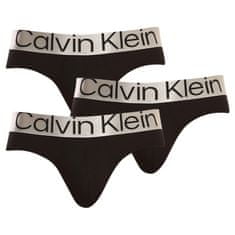 Calvin Klein 3PACK pánské slipy černé (NB3129A-7V1) - velikost XXL
