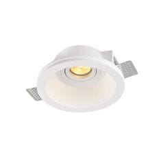 ACA ACA Lighting bodové svítidlo kruhové nastavitelné sádrové bezrámečkové AARI GU10 G16860C