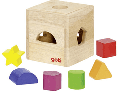 Goki Dřevěná vkládačka II – tvary