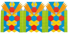 Goki Skládací puzzle - geometrické tvary
