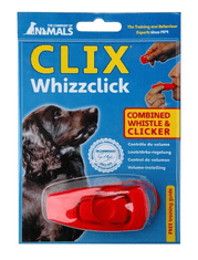 Nobby Clicker na psy Clix Whizzclick červená