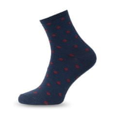 Aleszale 10x Dámské dlouhé bavlněné ponožky 35-38 - smíšené barvy