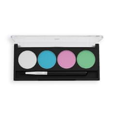 Makeup Revolution Vodou aktivovatelné oční linky Pastel Dream (Graphic Liner Palettes) 5,4 g