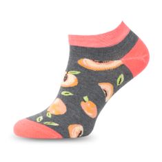 Aleszale 10x Dámské bavlněné krátké ponožky 38-42 - mix barev a vzorů