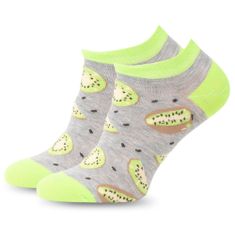 Aleszale 10x dDámské bavlněné krátké ponožky 35-39 - mix barev a vzorů