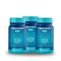 PROSTATRICUM PLUS Kapsle pro zdravou prostatu, močový a reprodukční systém. Bylinná formule + zinek + kvercetin + lykopen. 3 x 30 ks. 
