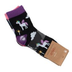 Aleszale 10x Bavlněné dlouhé dámské ponožky 38-42 - mix vzorů a barev