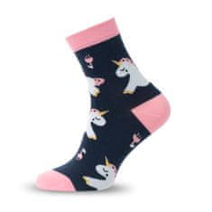 Aleszale 10x Bavlněné dlouhé dámské ponožky 38-42 - mix vzorů a barev