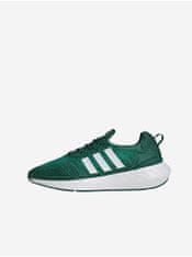 Adidas Zelené pánské žíhané boty adidas Originals Swift Run 22 42