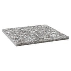 Vidaxl Kuchyňská pracovní deska šedá žula 60 x 60 x 2,8 cm dřevotříska
