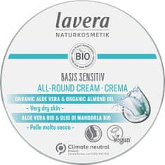 Lavera Intenzivní tělový krém pro suchou pokožku Basis Sensitiv (All-Round Cream) 150 ml