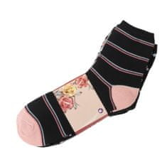 Aleszale 10x Dámské dlouhé bavlněné ponožky 39-42 - mix barev a vzorů