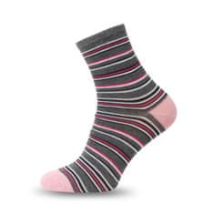 Aleszale 10x ženské bavlněné ponožky dlouhé vzory 39-42 - mix barev