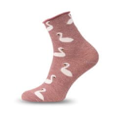 Aleszale 10x ženské bavlněné ponožky dlouhé formy 39-41