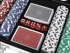 Alum online Poker set v kufříku - 300 žetonů