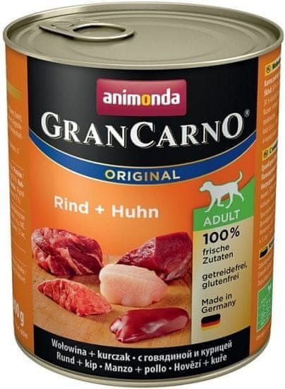 Animonda GranCarno hovězí + kuře 6 x 400g