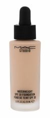 MAC 30ml studio waterweight spf30, nc15, makeup