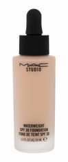 MAC 30ml studio waterweight spf30, nw15, makeup