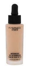 MAC 30ml studio waterweight spf30, nc25, makeup