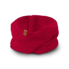 NANDY Dámský zimní teplý tunelový šátek - Červené
