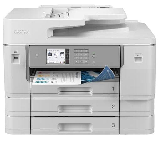 Tiskárna Brother MFC-J6957DW inkoustová barevná černobílá multifunkční vhodná především do kanceláře home office