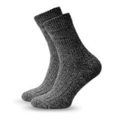 Aleszale 6x pánské teplé vlněné ponožky 43 - 46 - mix barev