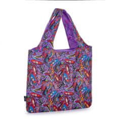 Bagmaster Dámská skládací taška Bagmaster shopping bag 22 f purple