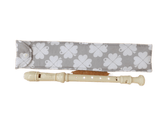 Tiki-Mechulka Pouzdro/obal na flétnu - čtyřlístky