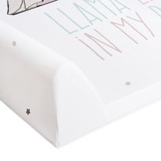 Ceba Baby CEBA Podložka přebalovací 2-hranná s pevnou deskou (50x70) Comfort Lolly Polly Lama