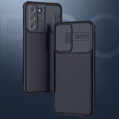 Nillkin CamShield silikonový kryt na Samsung Galaxy S21 5G, černý
