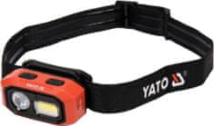 YATO Svítilna čelovka COB/OSRAM LED 480lm