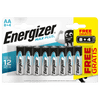 Energizer MAX PLUS ALKALICKÁ TUŽKOVÁ BATERIE 1,5V AA 8+4 ks zdarma 