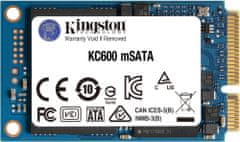 Kingston KC600, mSATA - 512GB (SKC600MS/512G)