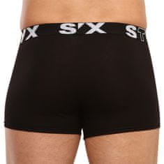 Styx 3PACK pánské boxerky sportovní guma černé (G9606060) - velikost XL