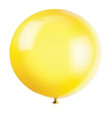 Unique Balónek velký žlutý 90cm