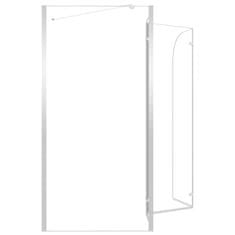 Vidaxl Sprchový kout 120 x 69 x 130 cm tvrzené sklo průhledný