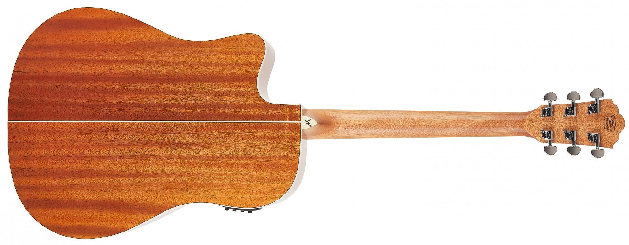  krásná akustická kytara WD7SCE-A-U dreadnought velké rezonantní tělo ze smrkového dřeva standardní menzura rozeta poziční tečky western styl 