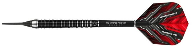 Harrows Šipky Supergrip Ultra 90% soft 18 g